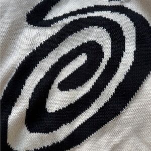 Stussy Cream Knit Sweater